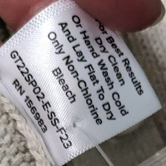 NWOT Evereve Cotton Striped Cardigan size xs - Picture 5 of 6